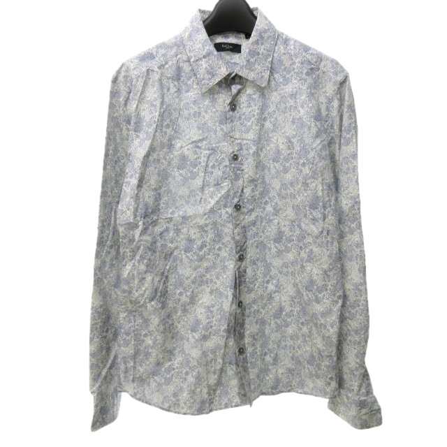 中古】ポールスミス PAUL SMITH LONDON シャツ 花柄 フラワー コットン