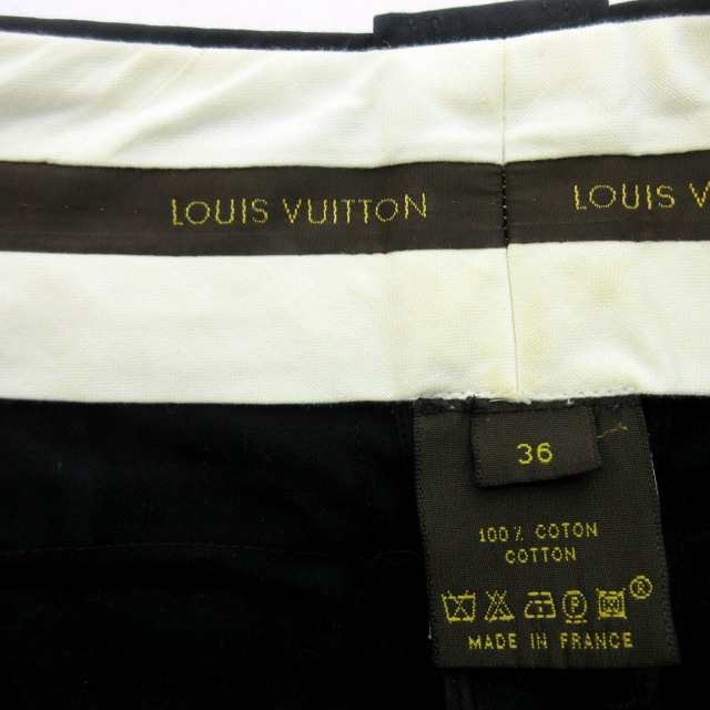 中古】ルイヴィトン LOUIS VUITTON カーゴパンツ ワイドパンツ