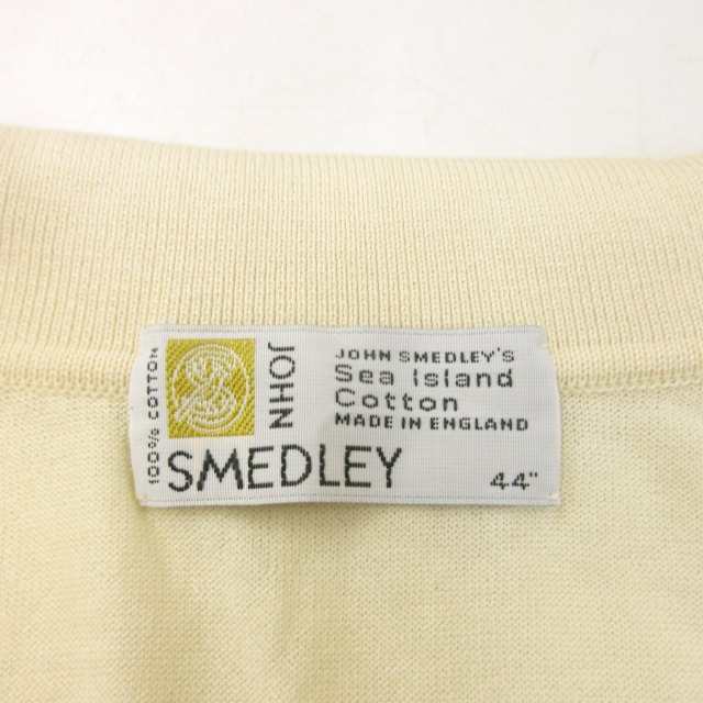 中古】ジョンスメドレー JOHN SMEDLEY 美品 英国製 ニット ポロシャツ