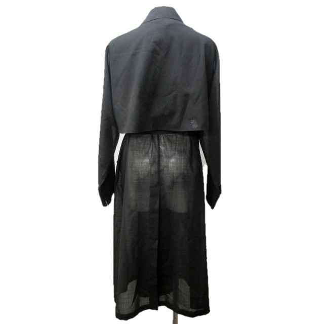 中古】未使用品 ハイク HYKE タグ付 23SS VOILE TRENCH COATトレンチ