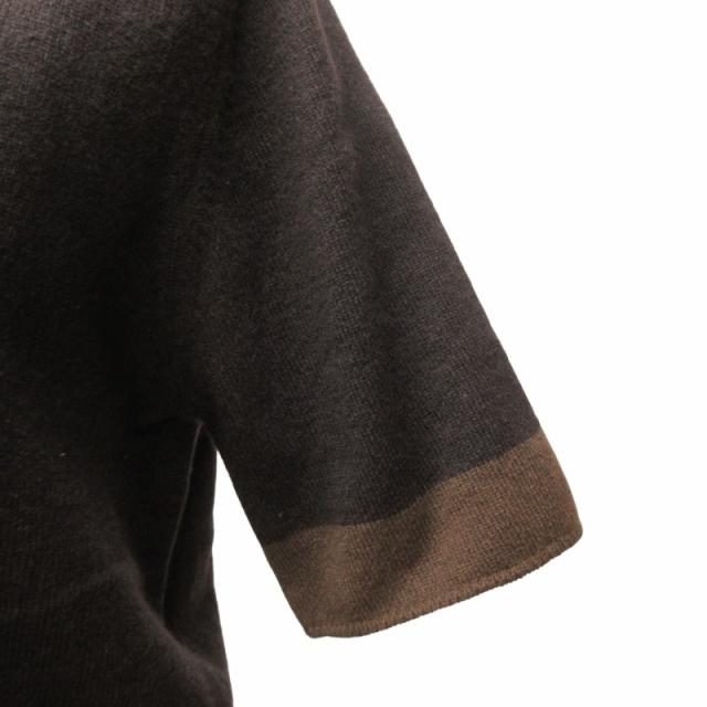 中古】シャネル CHANEL カシミヤ ニット セーター ワンポイント ココ