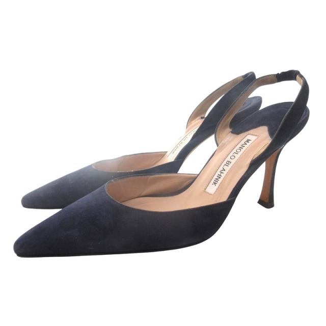 中古】マノロブラニク MANOLO BLAHNIK スエード セパレート 中古】マノロブラニク MANOLO BLAHNIK スエード セパレート