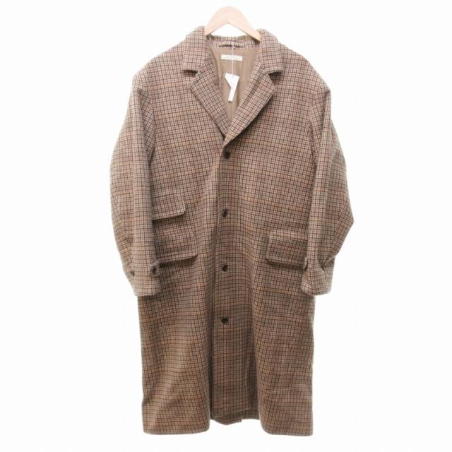 【中古】未使用品 オールドジョー OLDJOE 23AW CASHMERE MELTON MOTORING COAT ロングコート 38 約M 232OJ-JK11 ■BL3