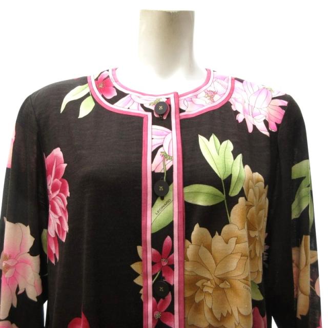 中古】レオナール LEONARD Fashion カーディガン ジャケット