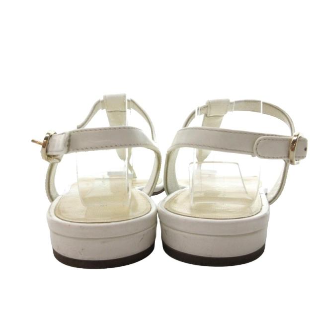 中古】シャネル CHANEL ロゴビジュー トングサンダル ストラップ 中古】シャネル CHANEL ロゴビジュー トングサンダル ストラップ