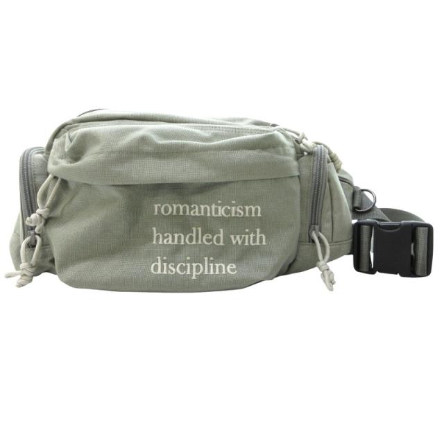 【中古】アンダーカバー UNDERCOVER 17SS CONCEPTS期 IMPROVISATION ショルダーバッグ ボディバッグ 緑系