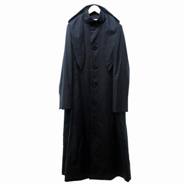 新品未使用！フード付きブラックロングコート 楽天市場】チェスター