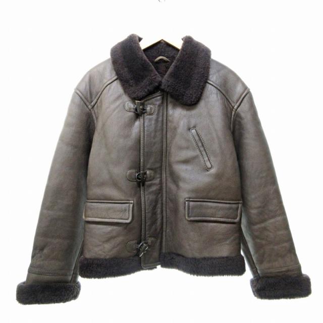 中古】ムートン ジャケット フライトジャケット コート ブルゾン
