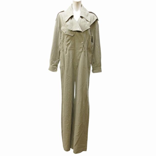 【中古】未使用品 ライト WRYHT 21SS タグ付 オーバーオール ジャンプスーツ オールインワン サロペット パンツ 2