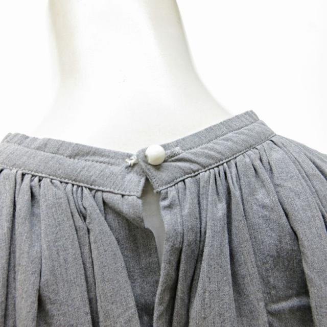 【中古】ライト WRYHT 21AW ロング シャツ ワンピース マキシ丈 オールドジョー取扱い 212WT-DR01 グレー 2