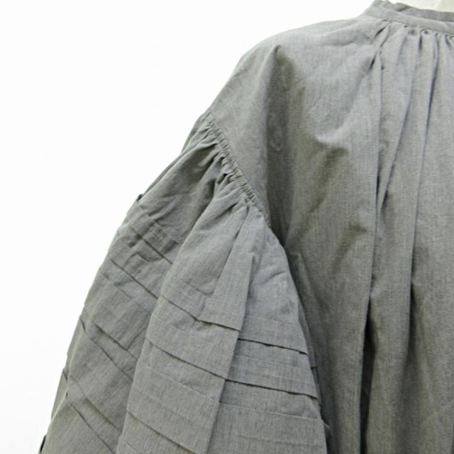 【中古】ライト WRYHT 21AW ロング シャツ ワンピース マキシ丈 オールドジョー取扱い 212WT-DR01 グレー 2
