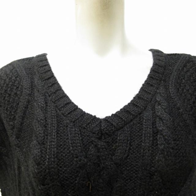 中古】未使用品 ライト WRYHT 21AW タグ付 ケーブル ニットベスト