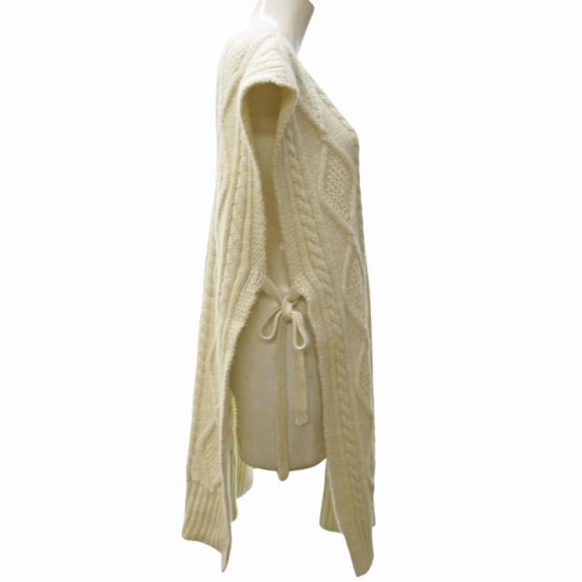 中古】未使用品 ライト WRYHT 21AW タグ付 ケーブル ニットベスト