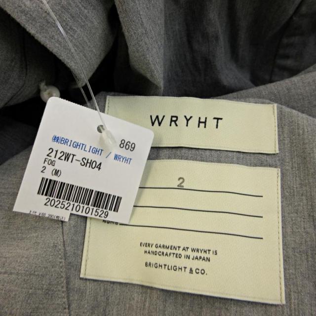 中古】未使用品 ライト WRYHT タグ付 プルオーバー シャツ ブラウス