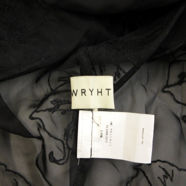 【中古】未当てはめる品 ともし火 WRYHT 下げ札付 24SS GATHERED FOLK DRESS 衣装 御召しもの オフショルダー 約M ■BL4
