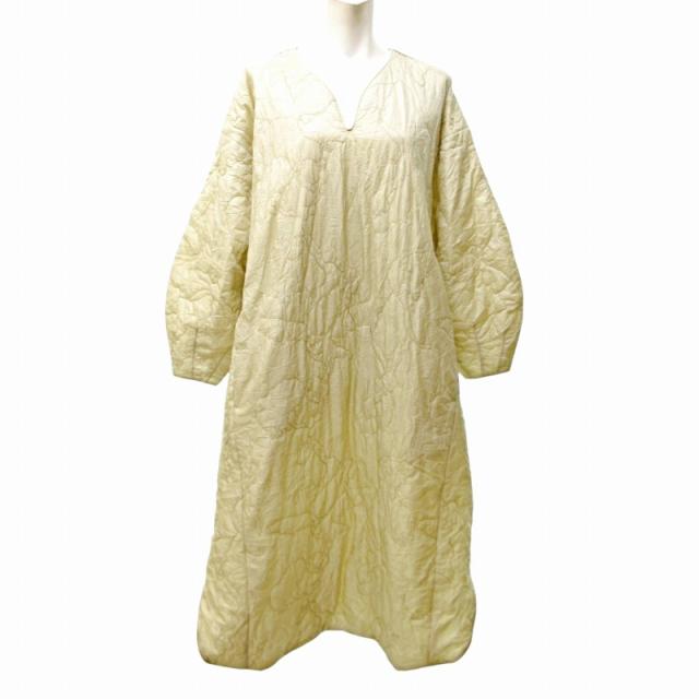 【中古】未使用品 ライト WRYHT 24AW QUILTED SAHARA DRESS 中綿 ワンピース ロング オールドジョー取扱い