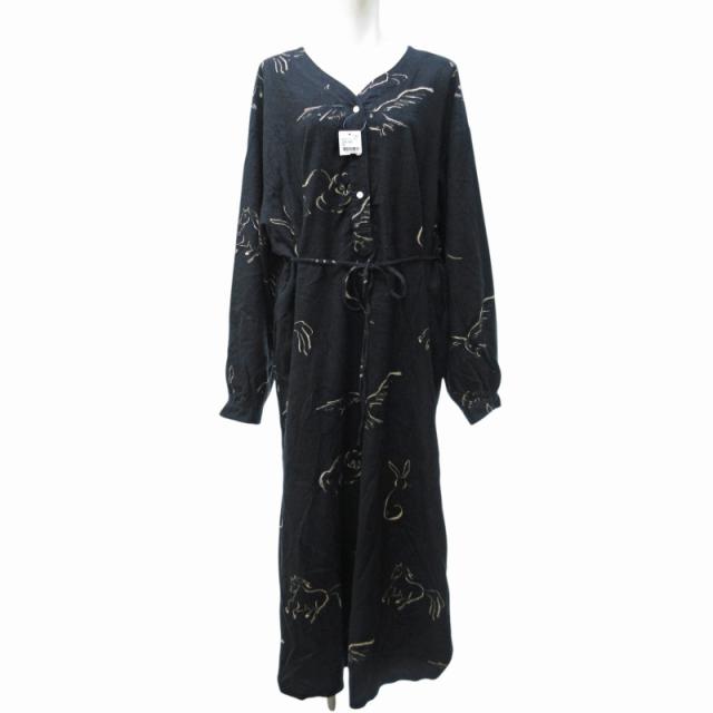 中古】未使用品 ライト WRYHT タグ付 24AW シャツ ワンピース ロング  