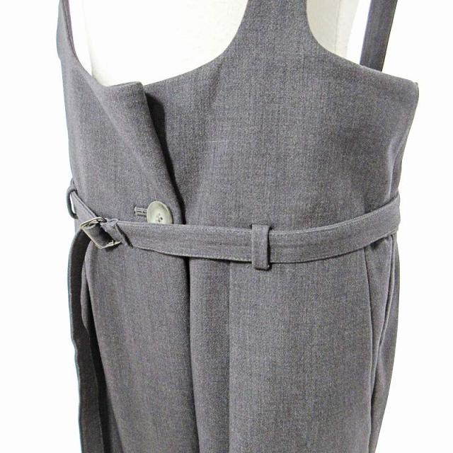 ENFOLD ハイカウントスタンドネックルーズオールインワン36 ENFOLD