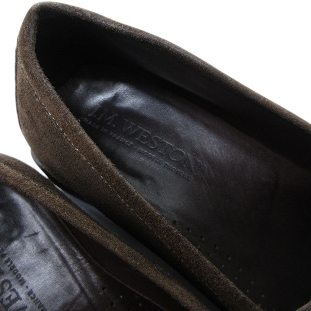 中古】ジェイエムウエストン ワーニング ドライビングシューズ