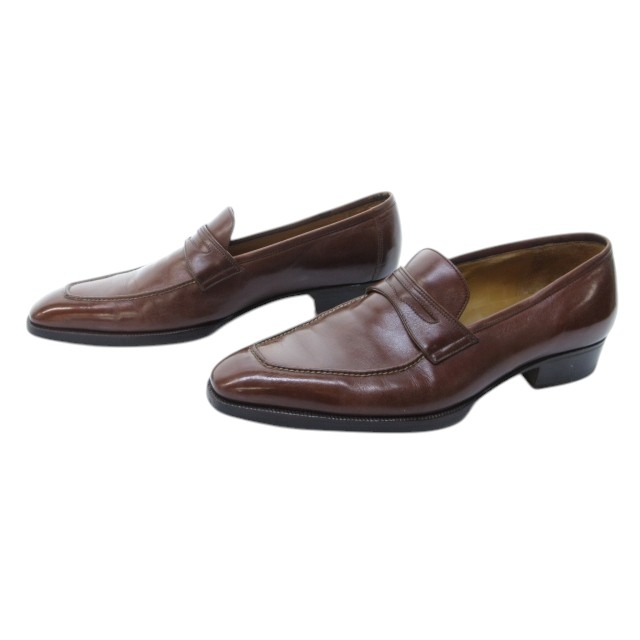 【中古】ジェイエムウエストン J.M.WESTON アストンライン 414 ローファー ビジネスシューズ レザー 39