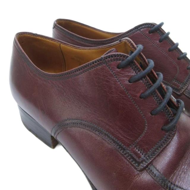 【中古】ジェイエムウエストン J.M.WESTON ビジネスシューズ 外羽根 レザー 6 26.0cm 茶 ブラウン 0819 IBO77