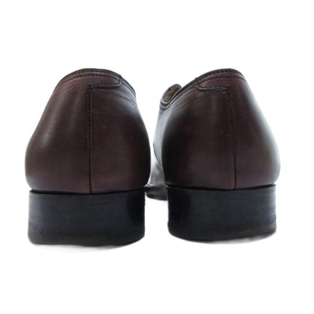 【中古】ジェイエムウエストン J.M.WESTON ビジネスシューズ 外羽根 レザー 6 26.0cm 茶 ブラウン 0819 IBO77