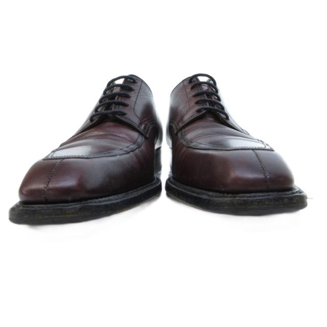 【中古】ジェイエムウエストン J.M.WESTON ビジネスシューズ 外羽根 レザー 6 26.0cm 茶 ブラウン 0819 IBO77