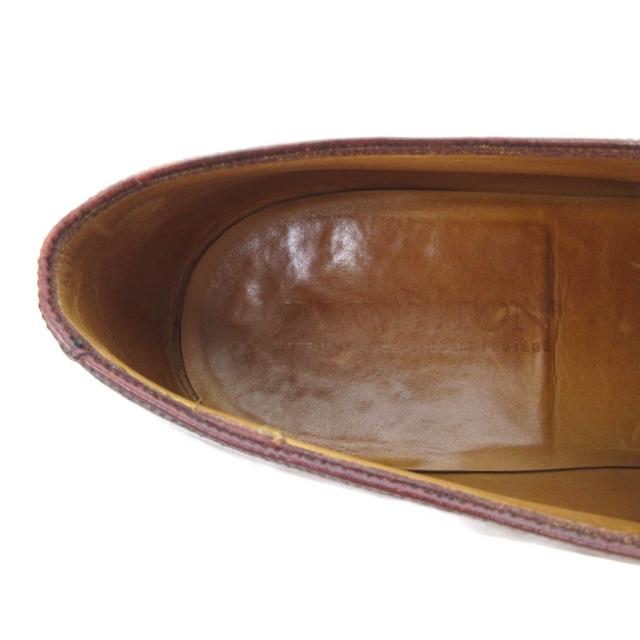 【中古】ジェイエムウエストン J.M.WESTON ビジネスシューズ 外羽根 レザー 6 26.0cm 茶 ブラウン 0819 IBO77