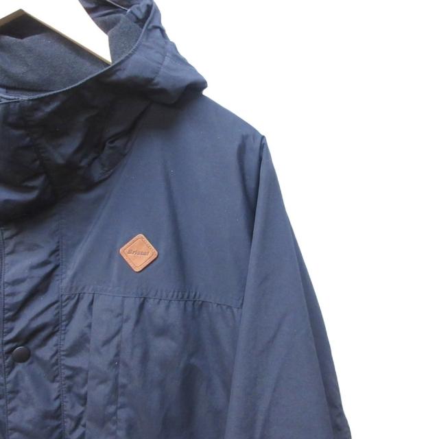 【中古】エフシーレアルブリストル F.C.Real Bristol FCRB × ナイキ NIKE マウンテンパーカ ブラック S