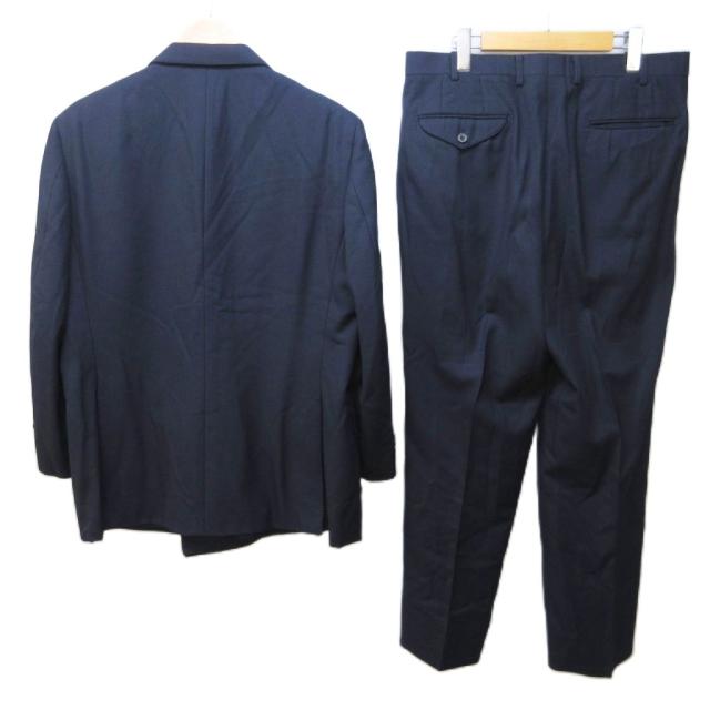 【中古】バーバリーズ Burberrys ヴィンテージ セットアップ スーツ ウール ダブル ジャケット パンツ 約L IBO85_1
