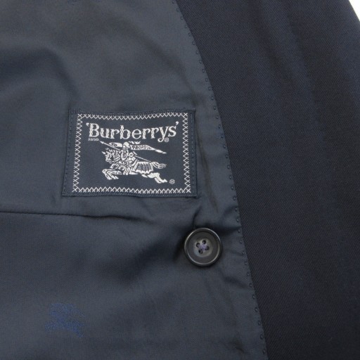 【中古】バーバリーズ Burberrys ヴィンテージ セットアップ スーツ ウール ダブル ジャケット パンツ 約L IBO85_2
