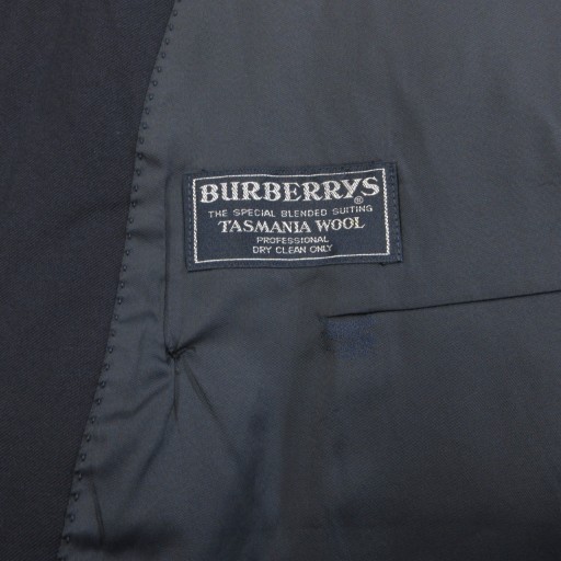 【中古】バーバリーズ Burberrys ヴィンテージ セットアップ スーツ ウール ダブル ジャケット パンツ 約L IBO85_3