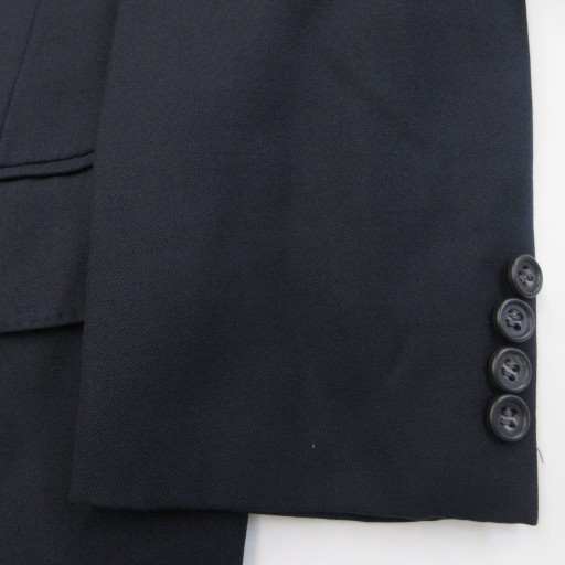【中古】バーバリーズ Burberrys ヴィンテージ セットアップ スーツ ウール ダブル ジャケット パンツ 約L IBO85_6