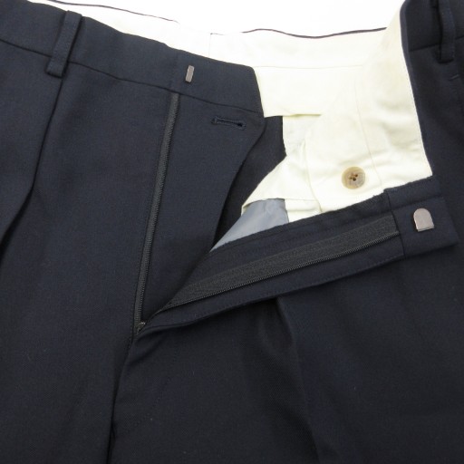 【中古】バーバリーズ Burberrys ヴィンテージ セットアップ スーツ ウール ダブル ジャケット パンツ 約L IBO85_7