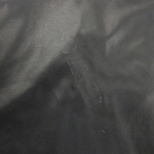 【中古】コムデギャルソン COMME des GARCONS AD2024 フェイクレザー シャツ ストレッチ 長袖 XS 黒 GN-B008 IBO83_6