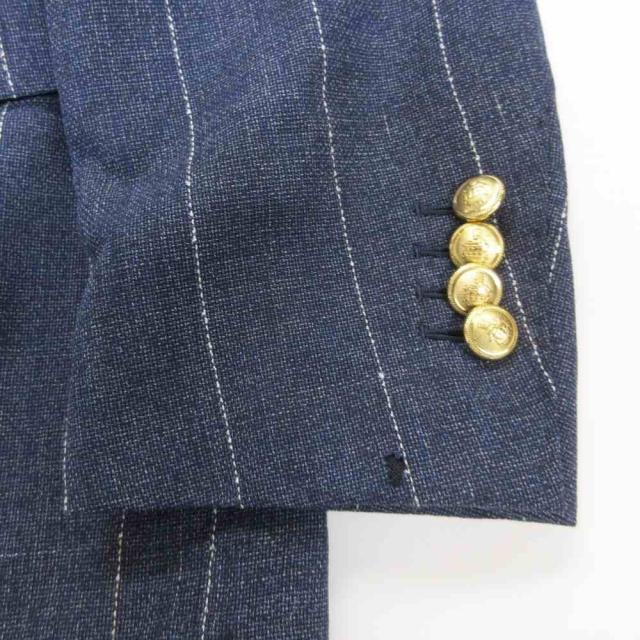 【中古】ブリッラ ペル イル グスト Brilla per il gusto F.LLI CERRUTI 生地 テーラードジャケット 金ボタン 48_3