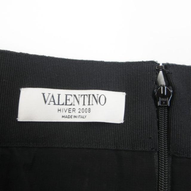 【中古】ヴァレンティノ HIVER2008 セットアップ スカートスーツ ツイード モヘア ウール混 ジャケット 10 IBO89_7