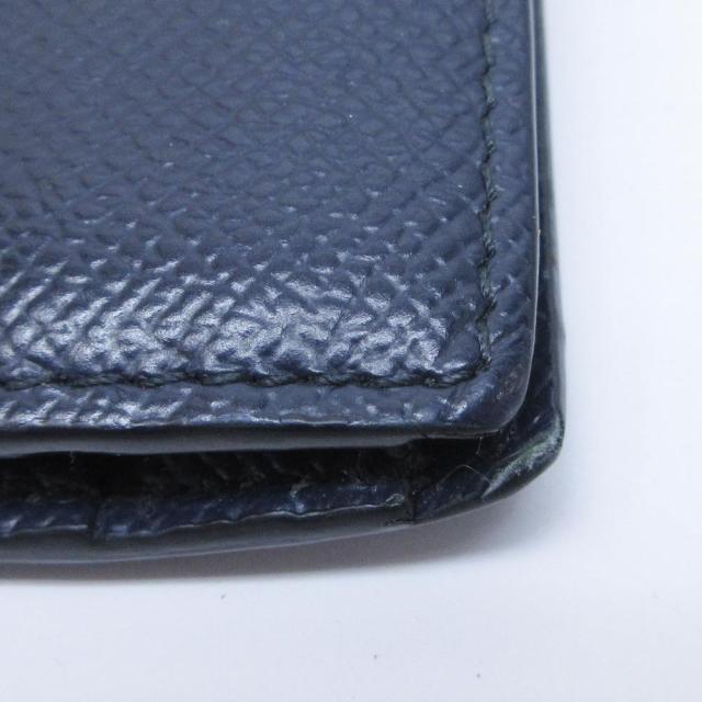【中古】バーバリー BURBERRY 二つ折り財布 ウォレット ロゴ レザー 紺 ネイビー IBO89 0226 メンズ_7