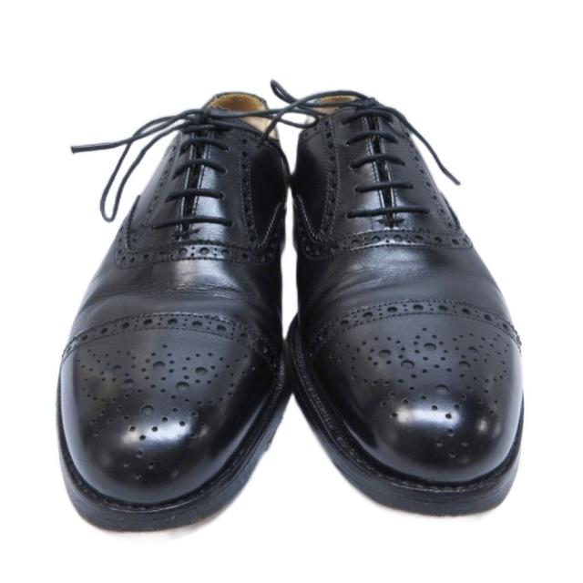 【中古】クロ毛布&amp;ジョーンズ 8408 WESTMINSTER セミブローグ 御召しものシューズ 引っ切りない手当て 5 E 約24糎 IBO87