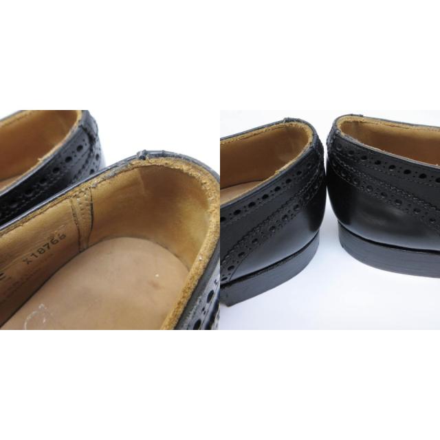 【中古】クロ毛布&amp;ジョーンズ 8408 WESTMINSTER セミブローグ 御召しものシューズ 引っ切りない手当て 5 E 約24糎 IBO87