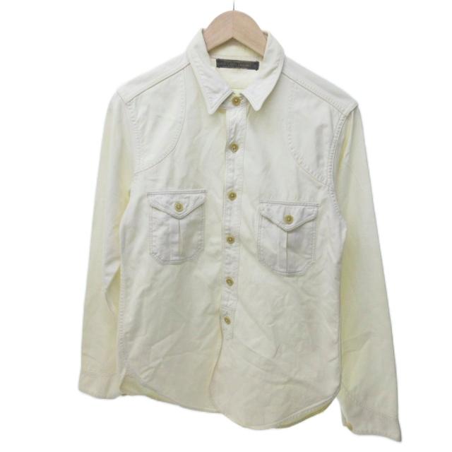 【中古】フリーホイーラーズ FREEWHEELERS Montaauk モントーク ワークシャツ 長袖 フラップポケット