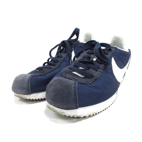 中古 ナイキ Nike Classic Cortez Nylon クラシック コルテッツ ナイロン スニーカー 靴 ロゴ 26cm 紺 白 ３の通販はau Pay マーケット ブランド古着のベクトル