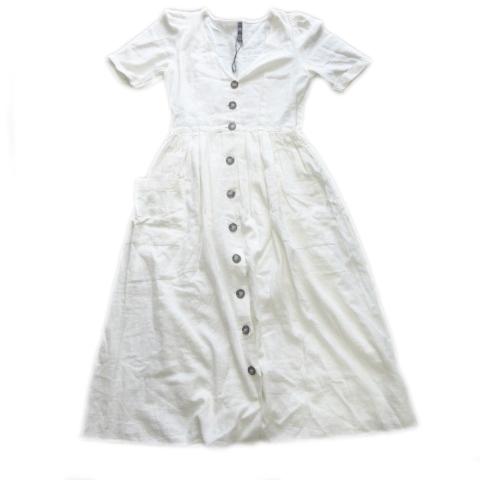 中古 ザラ Zara Trf シャツ ワンピース カットソー ロング リネン プリーツ フレアスカート Xs 白 レディース ３ の通販はau Pay マーケット ブランド古着のベクトル