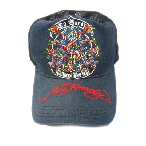 中古 エドハーディー Ed Hardy ドラゴン 刺繍 メッシュ キャップ 帽子 ロゴ スカル ネイビー 黒 メンズ ５ の通販はau Pay マーケット ブランド古着のベクトル