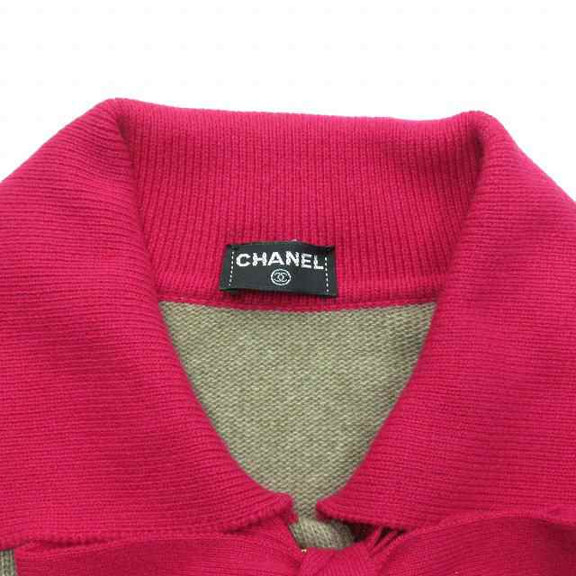 シャネルCHANELカシミヤ100%アンサンブル ニット ヴィンテージ-