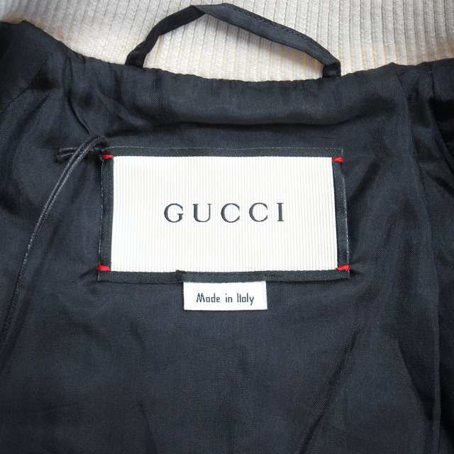 中古】未使用品 18aw グッチ GUCCI ドッグ 犬 総柄 ベルベット