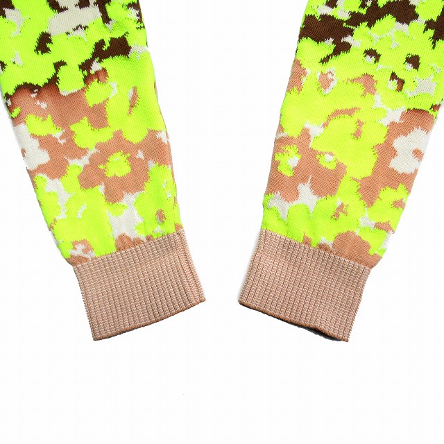 【中古】美品 22ss ディオール DIOR テクニカルコットン ジャカード ニット セーター 総柄 ロゴ グラデーション◇12 中古】美品 22ss ディオール DIOR テクニカルコットン ジャカード