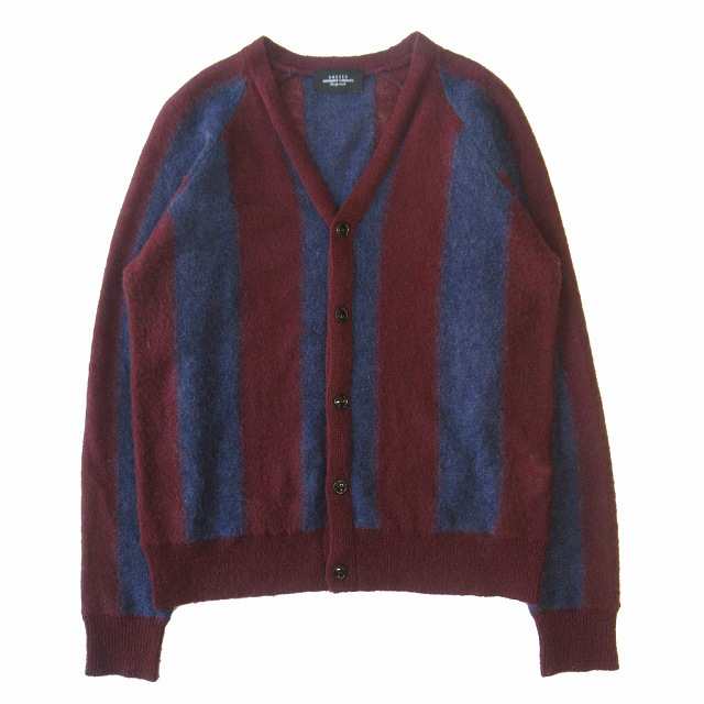 unused Knit Cardigan 21aw ストライプ 【人気商品！】 www