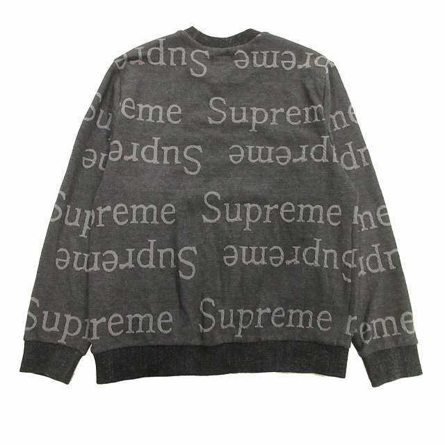 Supreme Jacquard Logo Crewneck | vrealitybolivia.com