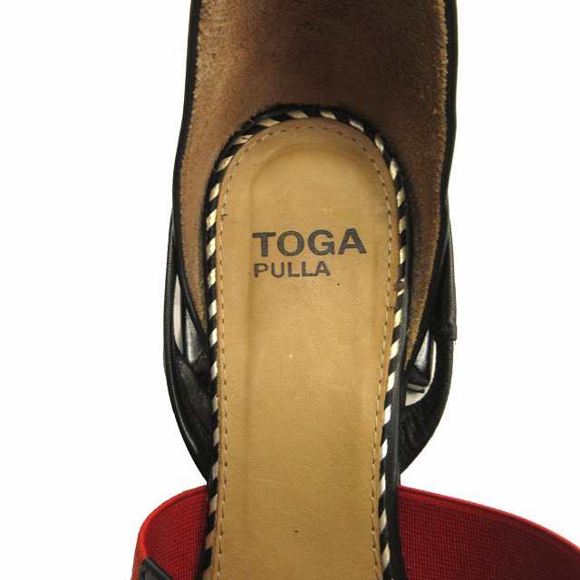 限定数のみ！ 美品 トーガ プルラ TOGA PULLA ダブルバックル フラット